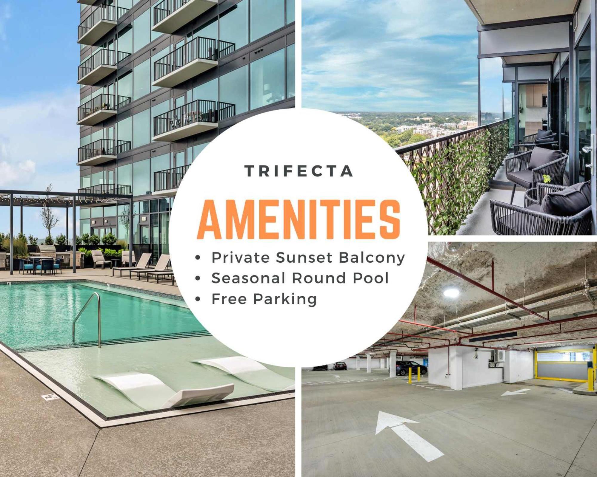 High-Rise Apt Raleigh Free Parking & Sunset View 1 Extérieur photo