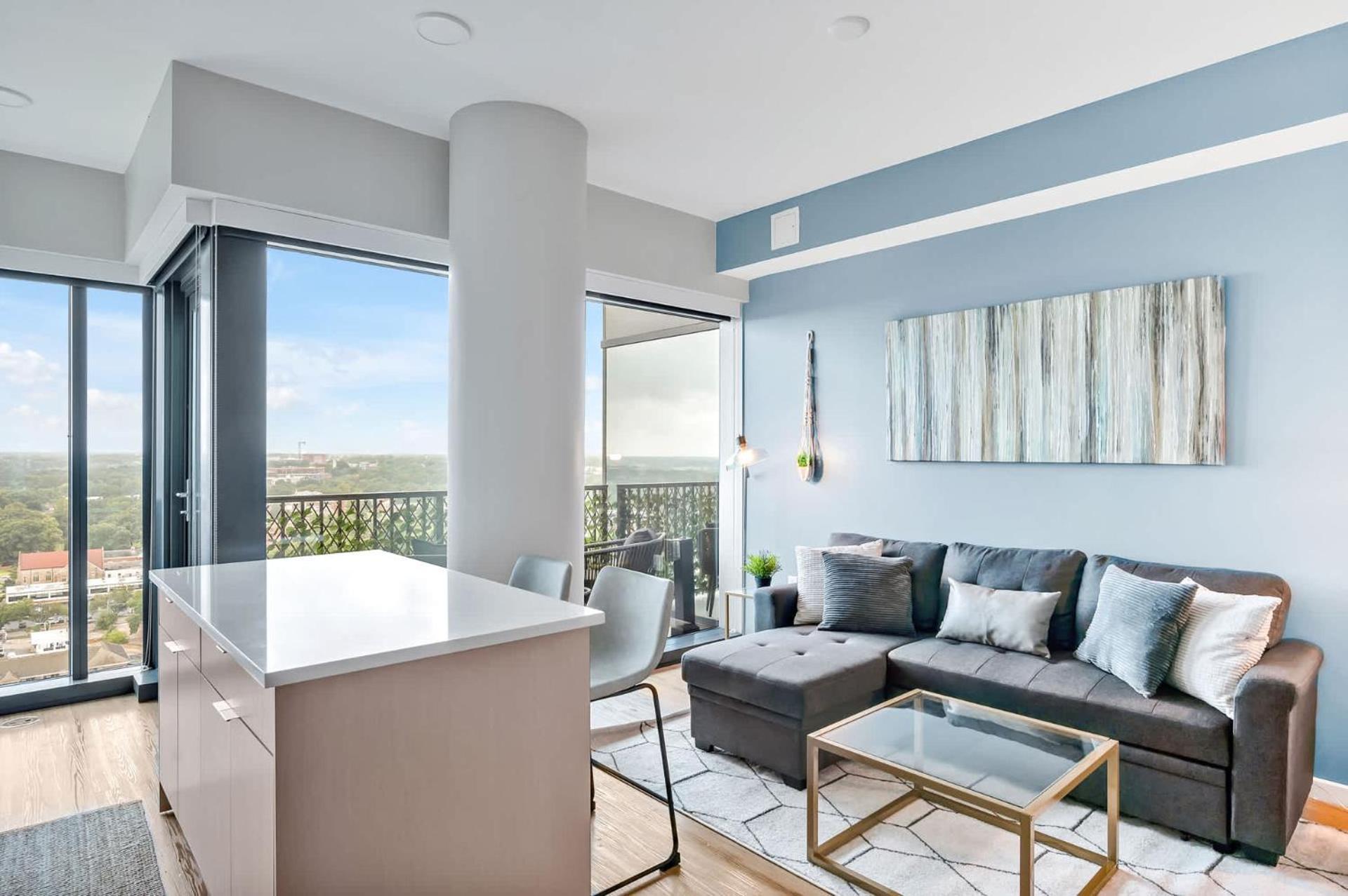 High-Rise Apt Raleigh Free Parking & Sunset View 1 Extérieur photo